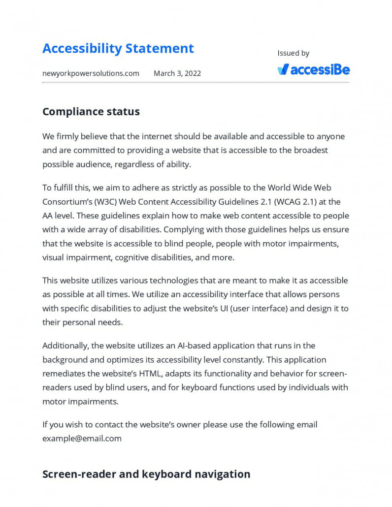 New York Power Solutions Accessibility Statement-page-001
