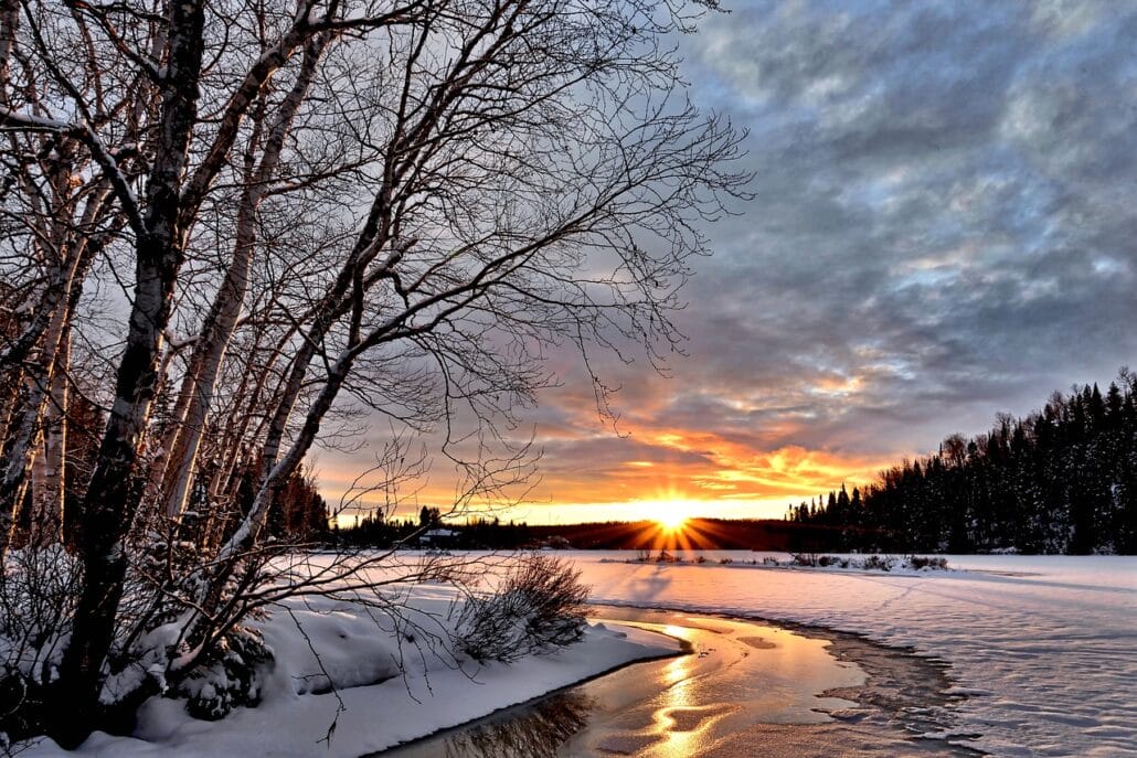 Solar Panels in Winter